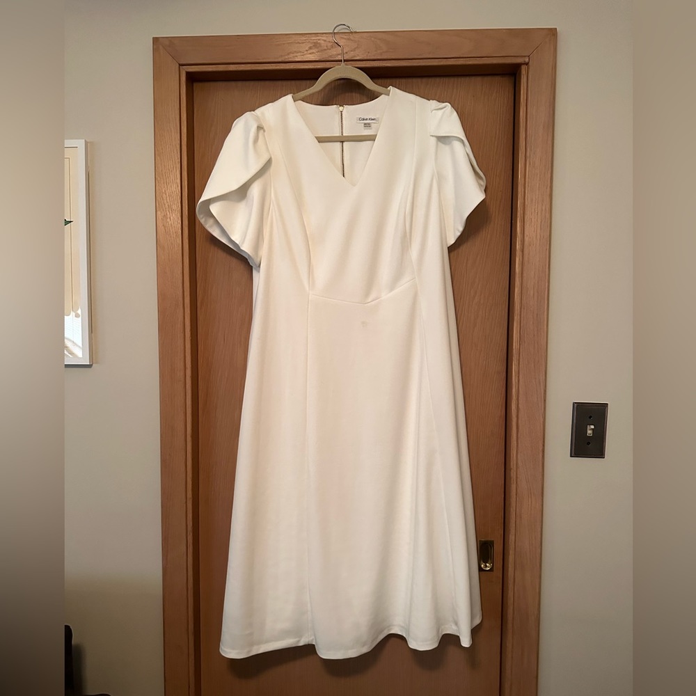 Calvin Klein Plus Size Midi Dress